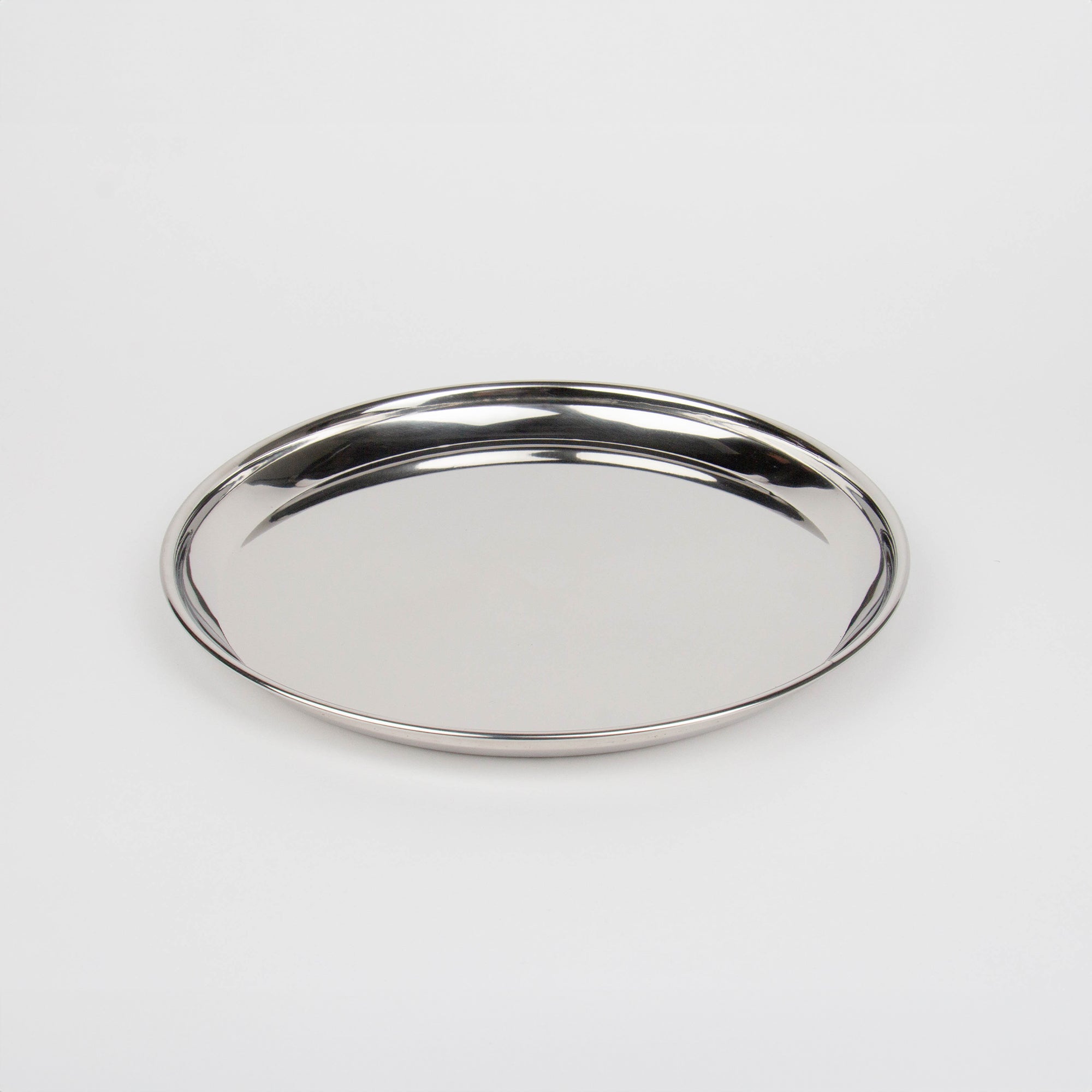Dinerborden,27x17cm,RVS Platte Borden voor Voorgerecht,Set van 2,Ovaal