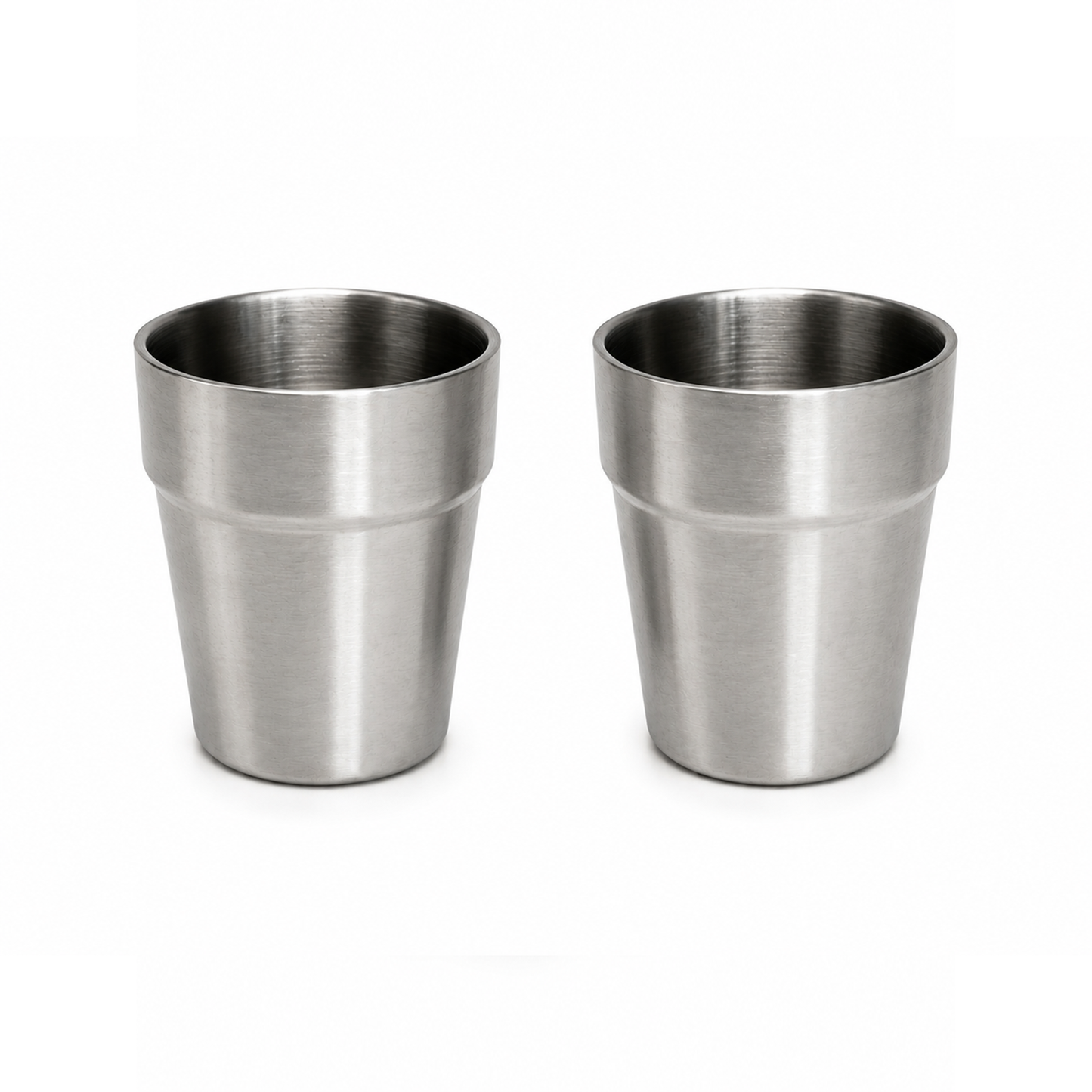 RVS kinderbeker 260 ml (set van 2)