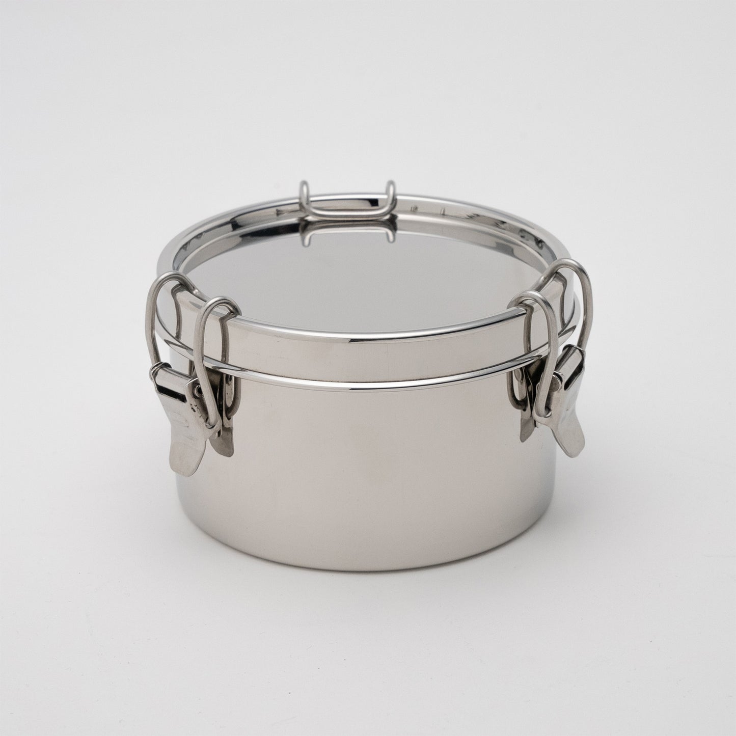 RVS lunchbox lekvrij rond