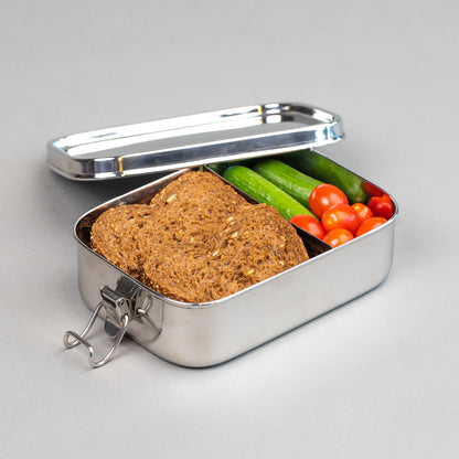 RVS Lunchbox Lekvrij Groot (+divider)