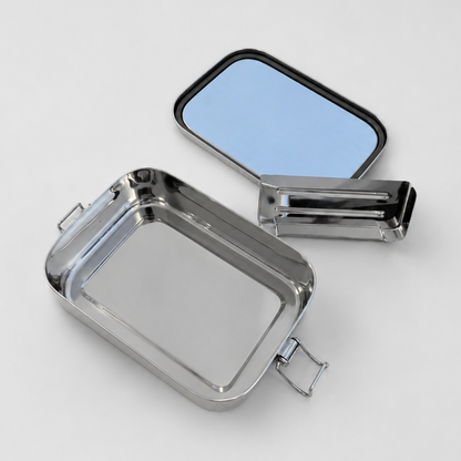 RVS Lunchbox Lekvrij Groot (+divider)