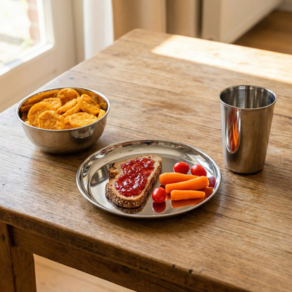 RVS Serviesset (4 Personen)