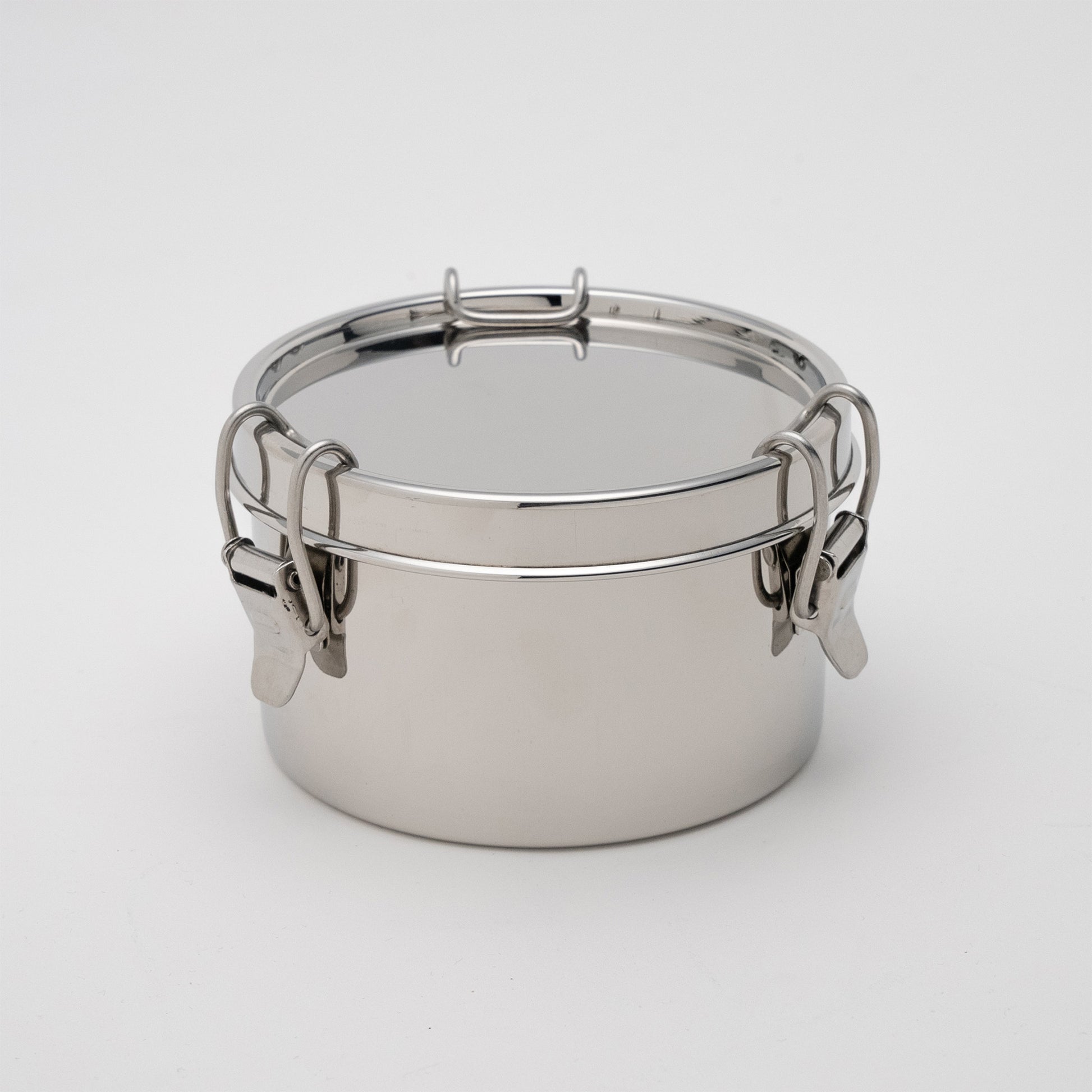 RVS lunchbox lekvrij rond