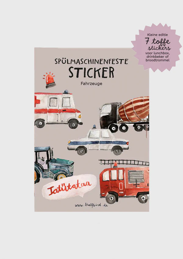 Vaatwasserbestendige stickers